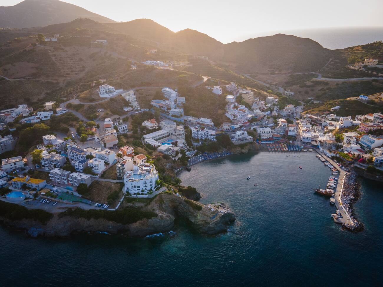 Zalazak sunca nad andaluzijskim gradom