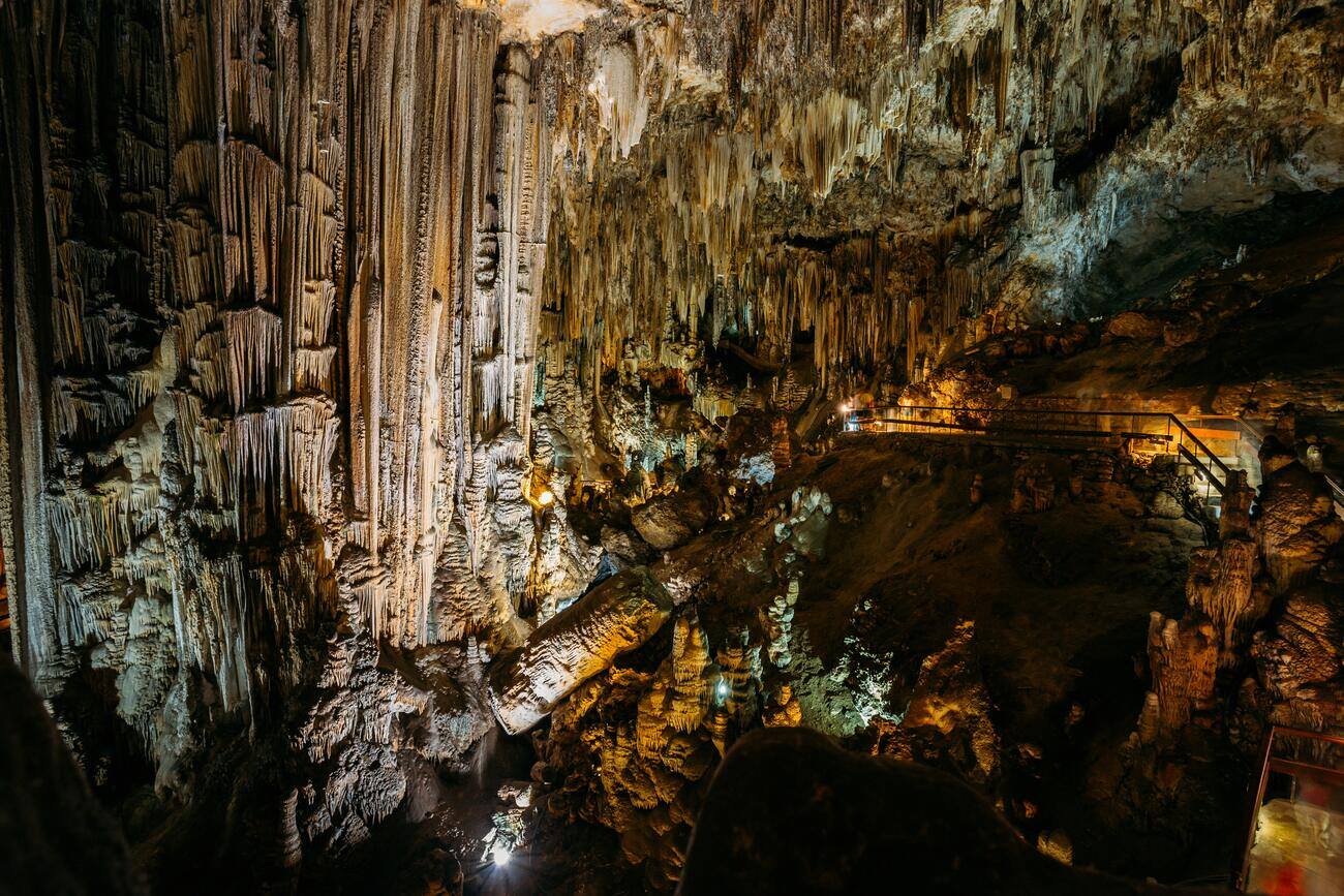 Unutrašnjost pećina Cuevas de Nerja