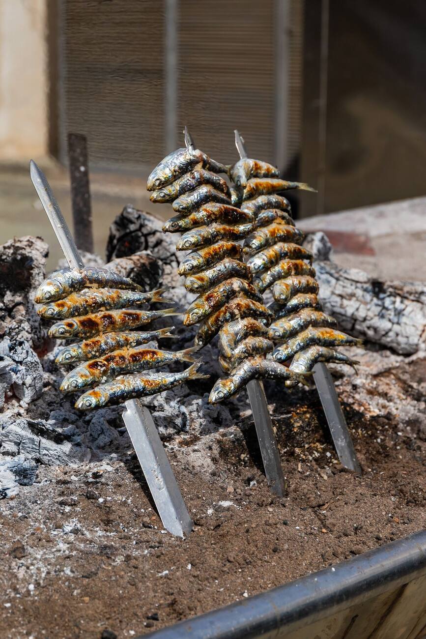 Espeto sardine na roštilju u Pedregalejo